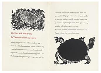 FRASCONI, ANTONIO. Twelve Fables of Aesop.
